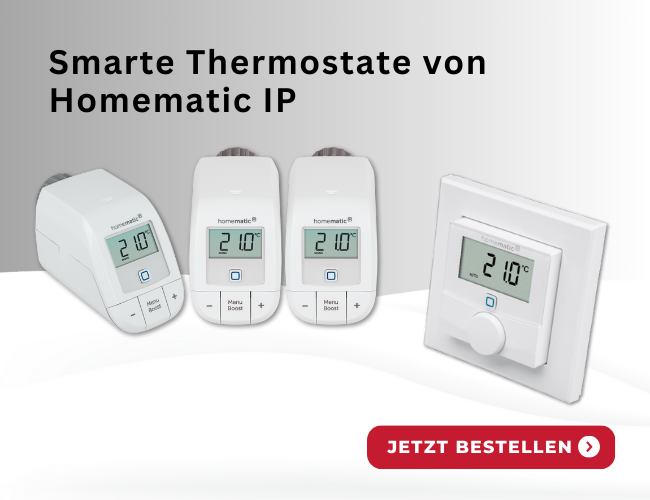 Smart Home Heizung von Homematic IP