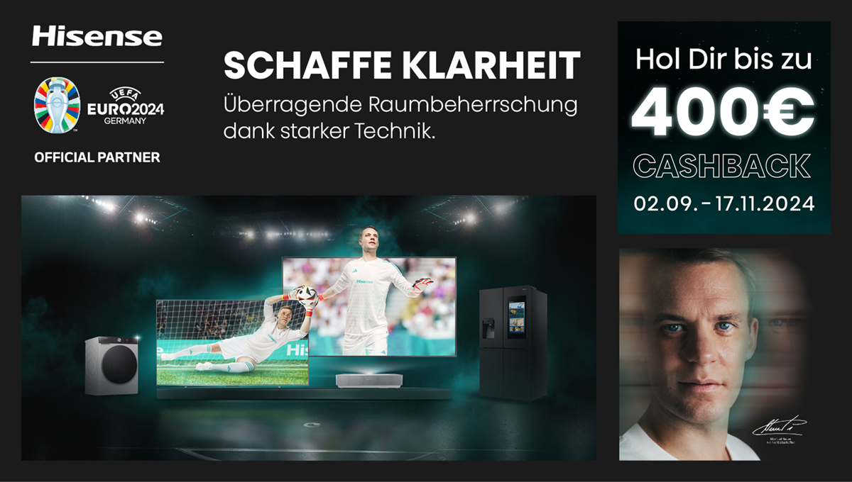 Jetzt bis zu 400€ Cashback sichern!