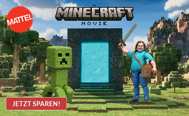 Jetzt auf Minecraft-Movie Artikel sparen!