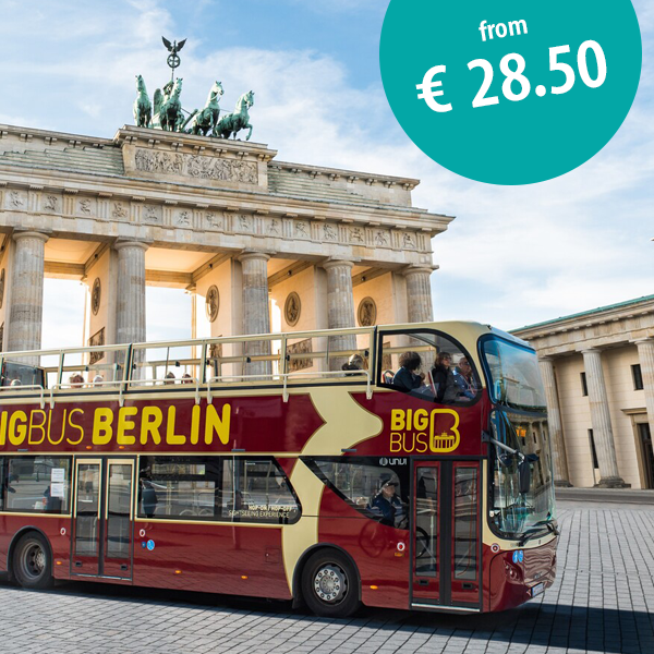 Hop On Hop Off sightseeing tour by Big Bus Berlin